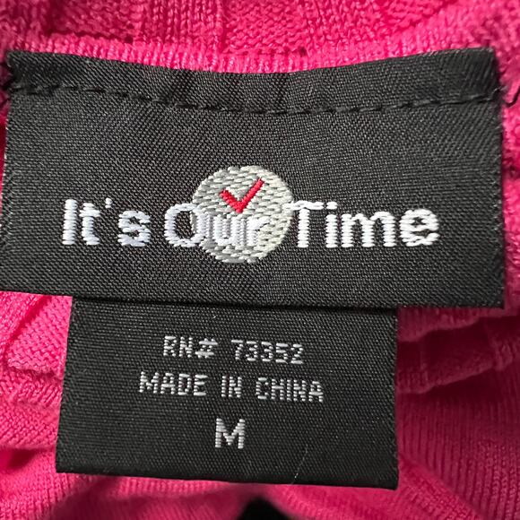 It's Our Time Turtleneck Sweater Small Y2K Early 2000s Barbiecore Girly Preppy - Picture 2 of 12